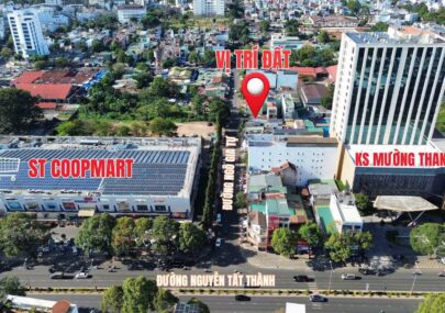 Góc 2 mặt tiền kinh doanh đường Ngô Gia Tự bên cạnh siêu thị CoopMart Buôn Ma Thuột